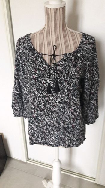 Blouse 3/4 Gémo 40 comme neuve