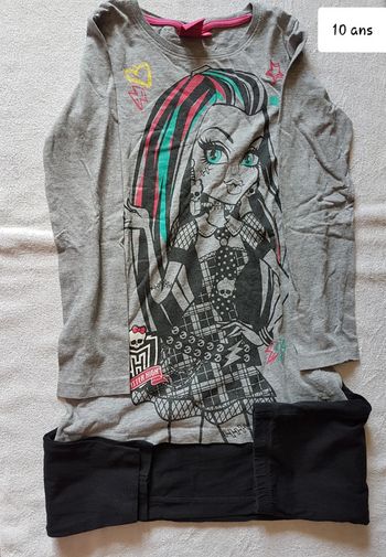 Pyjama monster high 10 ans