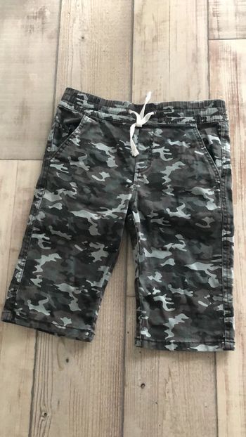 Tissaia - short camouflage garçon 10ans