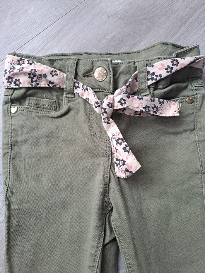 Jeans skinny Louise fille taille 3 ans tao - photo numéro 2