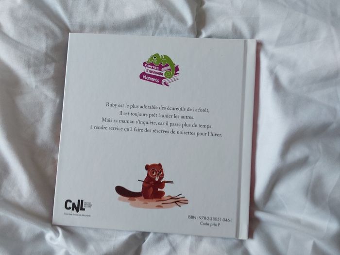 Livre enfant titre L'écureuil qui ne faisait pas de provisions - photo numéro 3