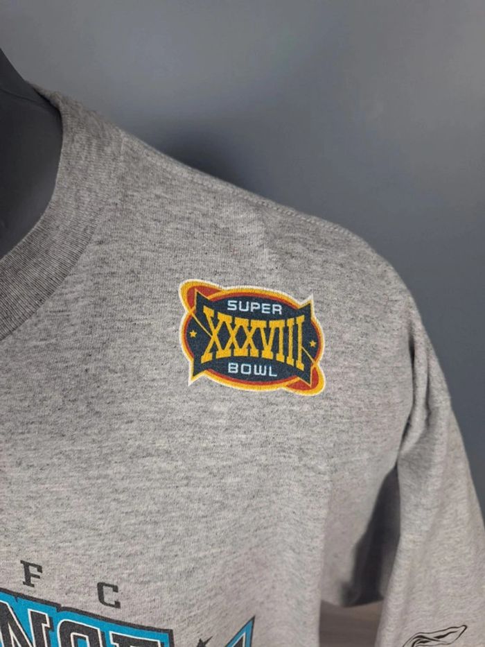 tee shirt imprimé vintage nfl carolina panthers/ homme noir / Taille L (446) - photo numéro 4
