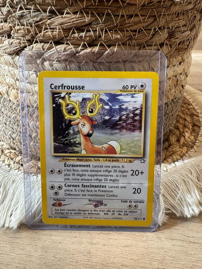 Cartes Pokémon des premières générations