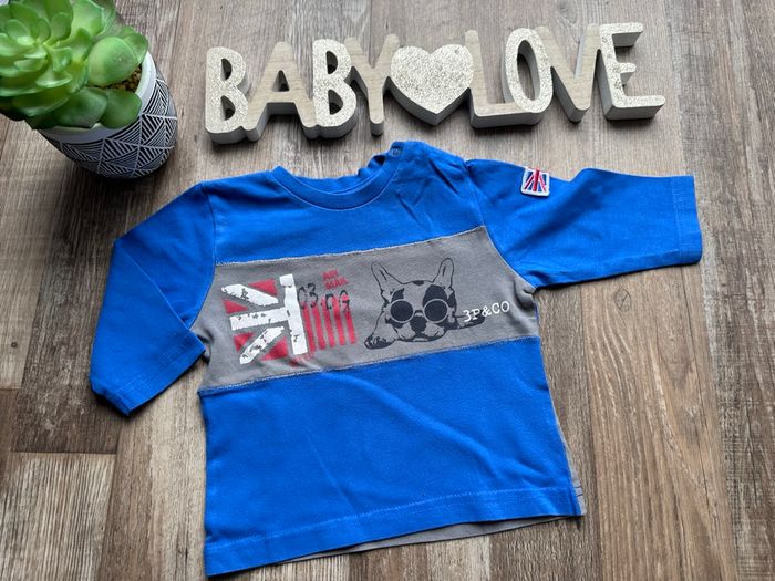 - Haut ML 3 pommes - 6 mois - Très bon état