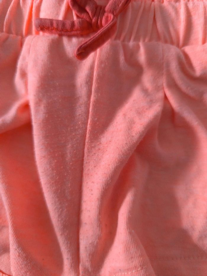 Short orange fluo Obaïbi - Taille 12 mois - 74cm - photo numéro 4