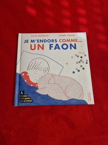 Livre je m'endors comme un faon