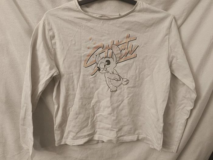T shirt manche longue stitch