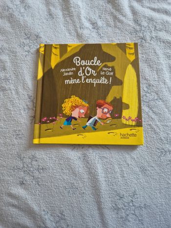 Livre mcdo boucle d'or mène l'enquête