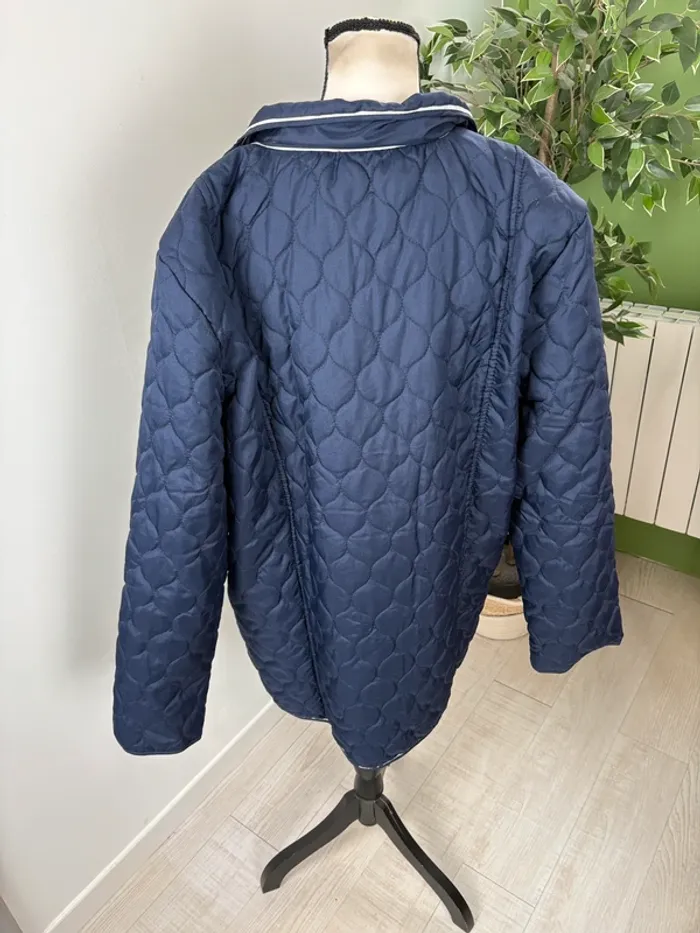 Veste matelassée Gabriella Vicenza | Bleu marine | Taille 42 - photo numéro 2