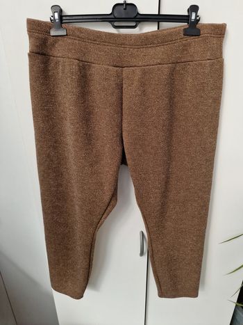 Pantalon Chaud Molletonné Marron
