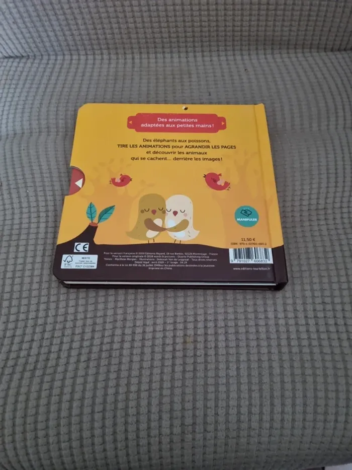 Livre d animation " les animaux " - photo numéro 2