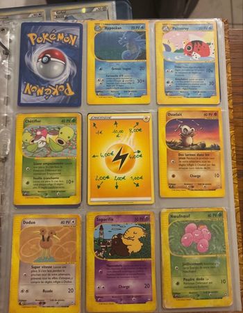 Carte Pokémon Wizards Aquapolis au choix
