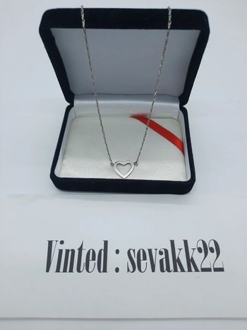 Collier et pendentif en argent