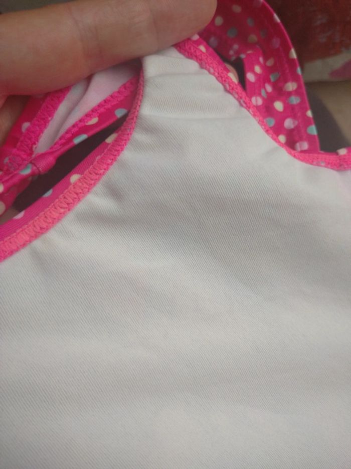 Maillot de bain à pois 1 pièce Fille 24 mois avec tutu Minnie Disney Baby - photo numéro 6