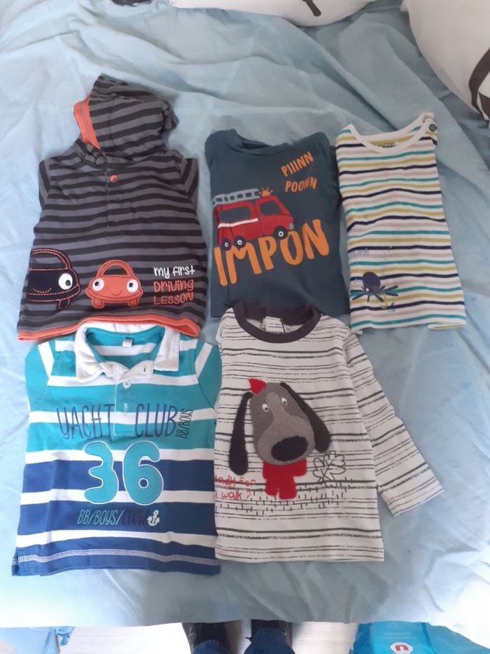 Lot vêtements garçon 9 et 12 mois - photo numéro 5
