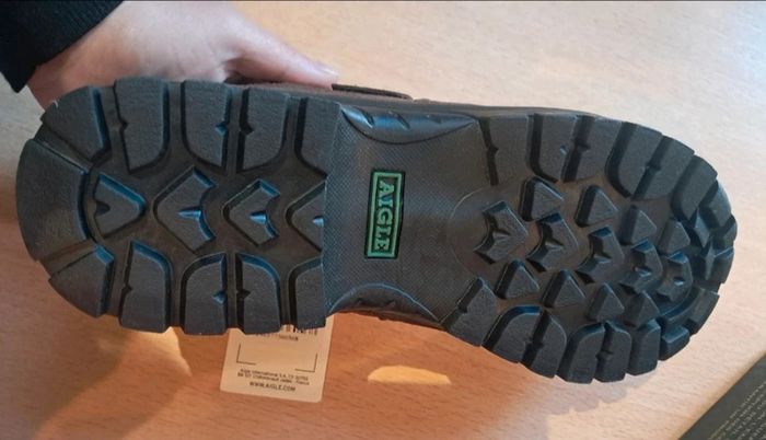 Aigle chaussures de marche randonnée à scratch homme P.45 neuve - photo numéro 6