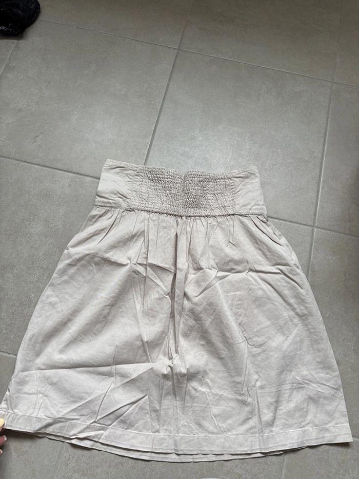 Jupe beige à poches - photo numéro 4