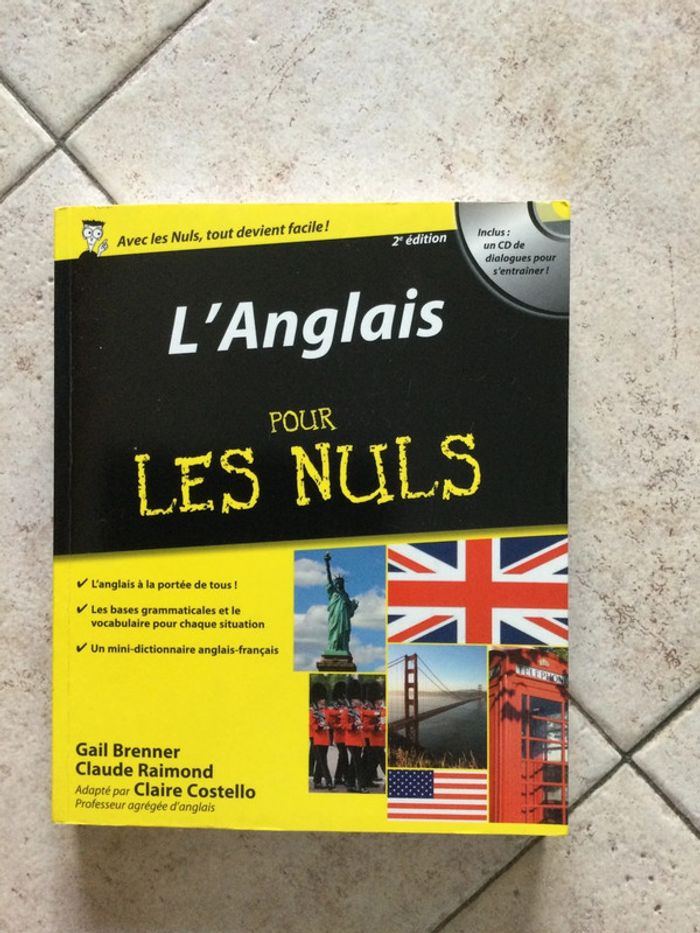 L’anglais pour les Nuls avec CD