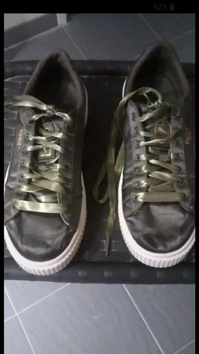 Tennis femme Puma basket, pointure 38.