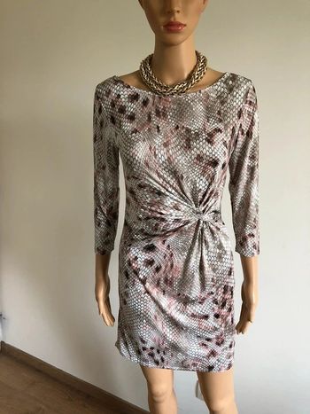 Robe imprimée multicolore neuve Avec Brio taille unique