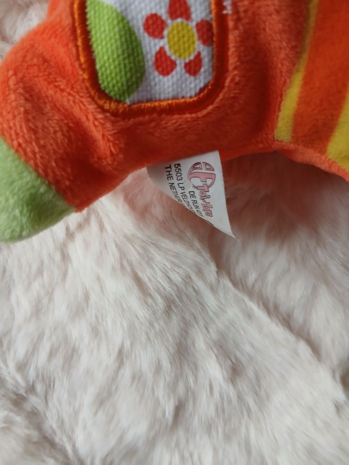 Doudou-grelot "Petit Chien" *bruit papier froissé *Toi Toys - photo numéro 4