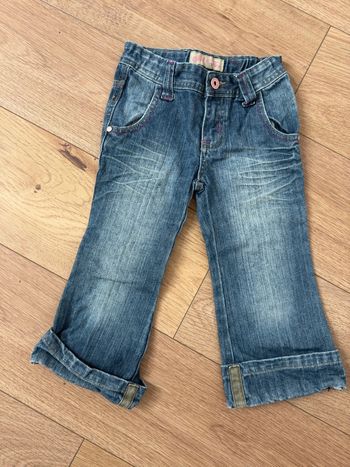 Pantacourt jeans bleu en 6ans