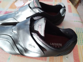Magnifique Chaussure lacoste en cuir