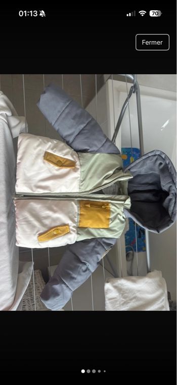 Veste hiver bébé garçon 