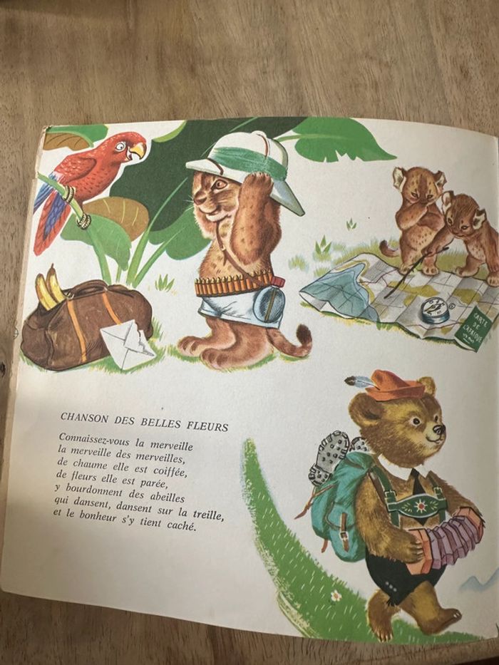 Livre ancien album Une Fête Chez Caroline Pierre Probst Le petit ménestrel (sans le disque) - photo numéro 5