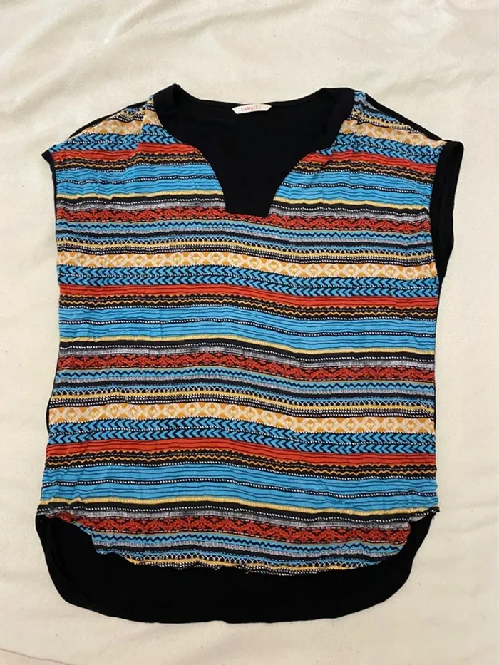 Blouse sans manches taille 40