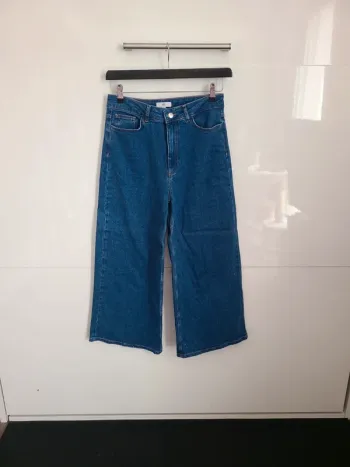 Jean jupe culotte