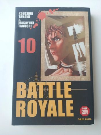 Manga battle royale tome 10 (edition soleil)