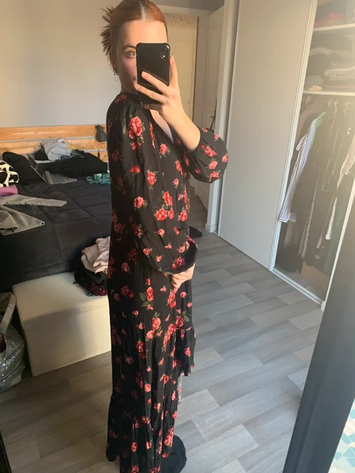 Robe longue avec manches longues - photo numéro 3