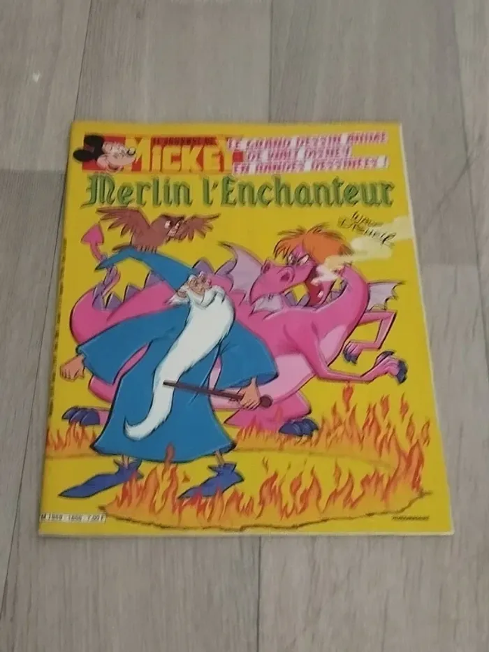 Lot Vintage 7 magazines Journal de Mickey année 1984 L061 - photo numéro 10