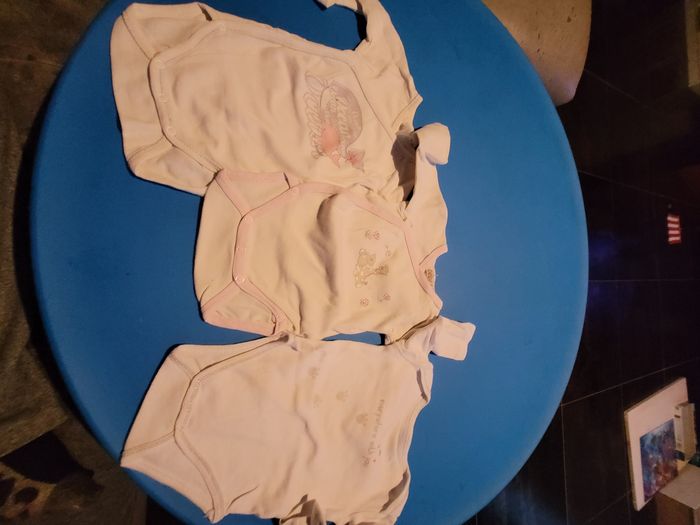 3 bodies manches longues 3 mois