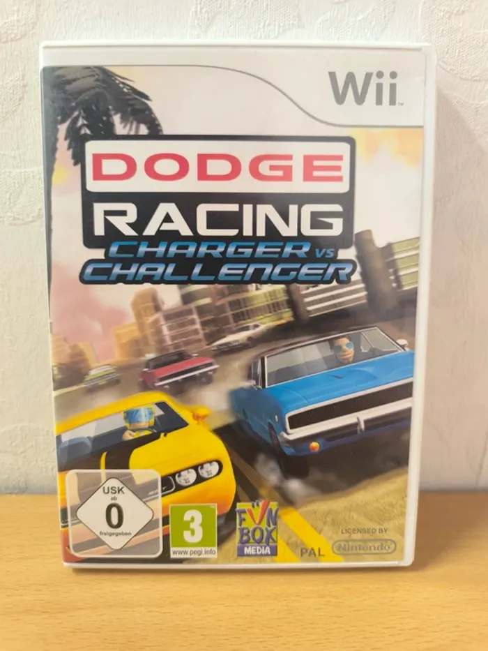 Dodge Racing Charger vs Challenger - Wii