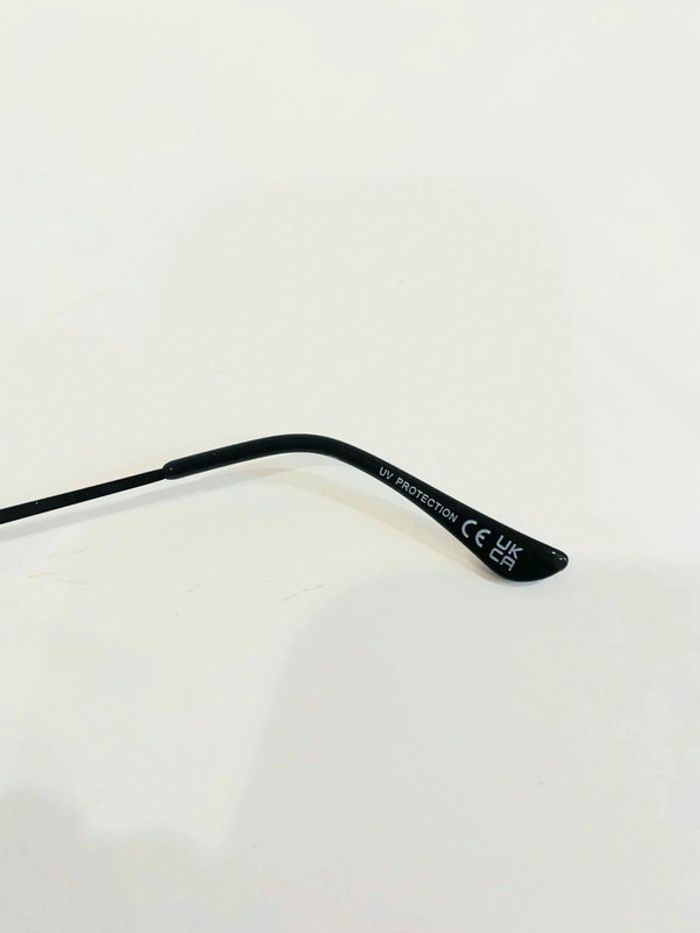 Lunette de soleil femme cœur noire UV protection catégorie 3 - photo numéro 5