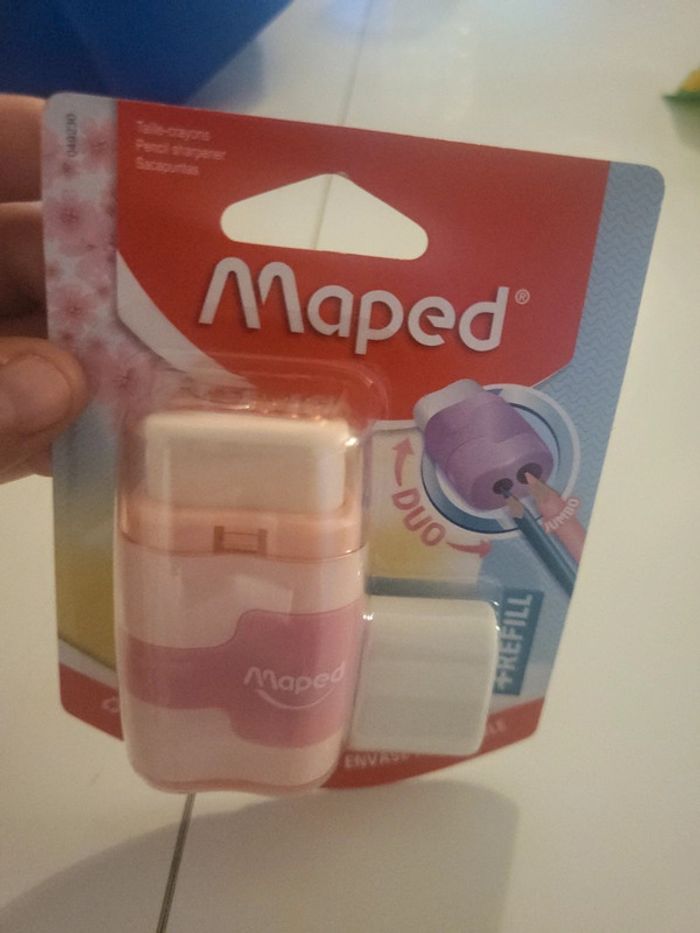 Duo taille crayon et gomme maped - photo numéro 3