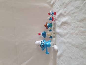 Lot 5 figurines schtroumpfs Kinder et McDonald's 2002 2016 2018