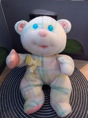 Peluche ours snuzzels playskool 1987 vintage 36cm