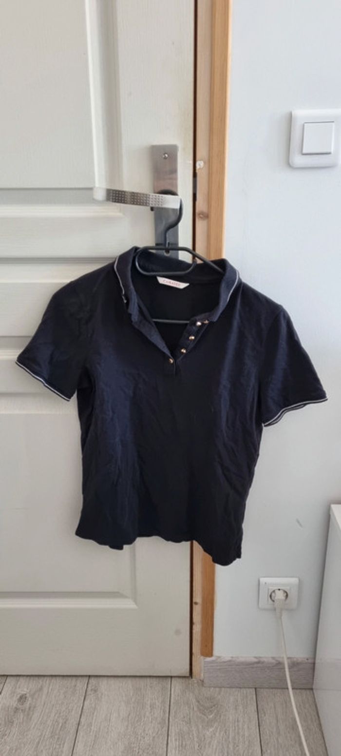 Polo noir Camaïeu - photo numéro 2