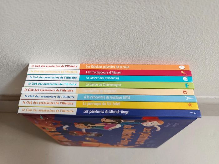 Livres les aventuriers de l'histoire (lot de 8) - photo numéro 7