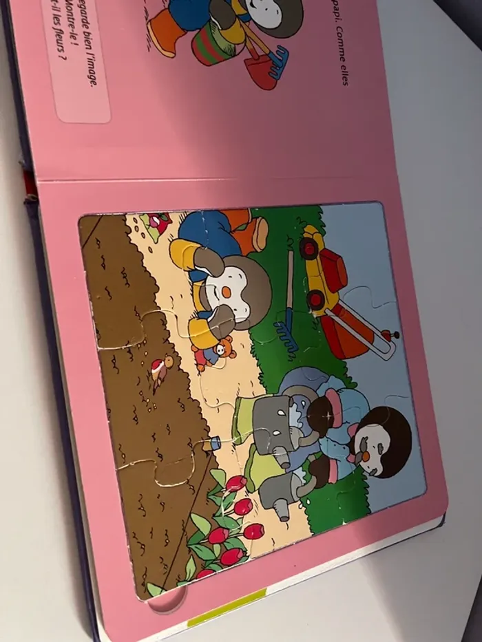 Livre puzzle tchoupi - photo numéro 5
