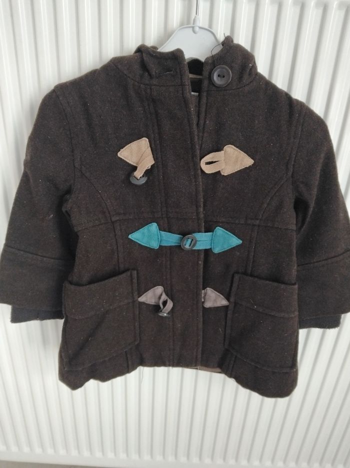 Manteau duffle coat fille 24 mois - photo numéro 2