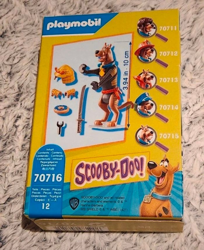 Playmobil - Scooby Doo samurai **neuf** - photo numéro 2