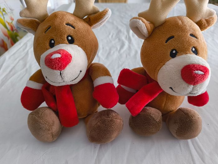 Lot peluches renne - photo numéro 2
