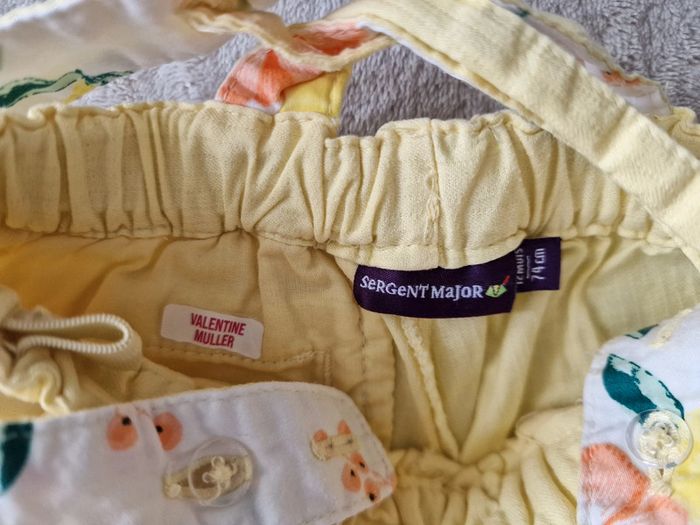 Ensemble 3 pièces blanc & jaune - 12M - Sergent Major (BE) - photo numéro 18