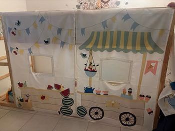 Rideau lit Kura - le marchand 