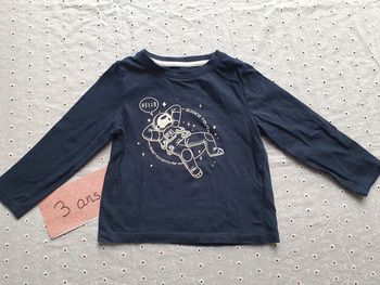 Tee-shirt manches longues espace