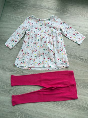 Pyjama coton DPAM licorne
